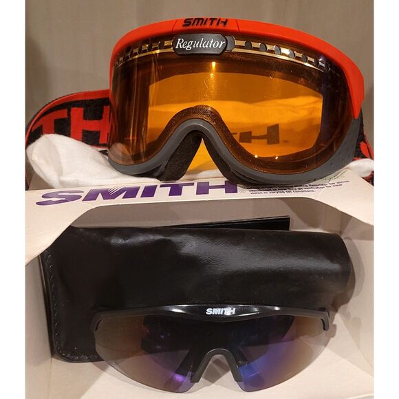 NEW Vintage Smith Performance Sunglasses & Ski Goggles Regulator Amber Lens - Picture 5 of 9
